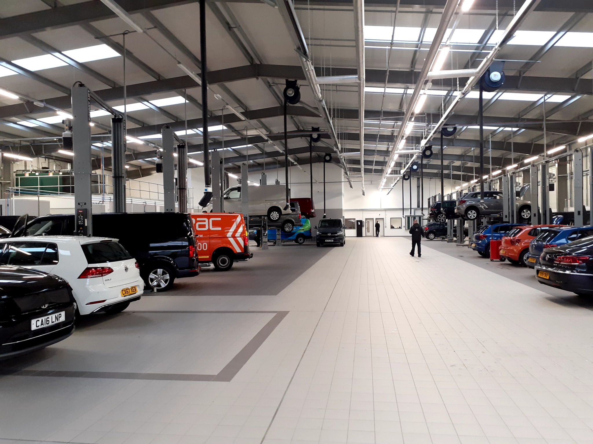 Showroom display and heritage vehicle